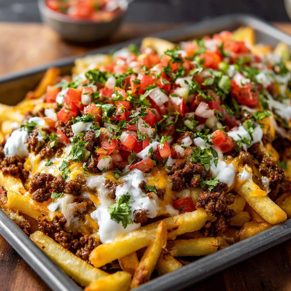 Grilled Meat Fries