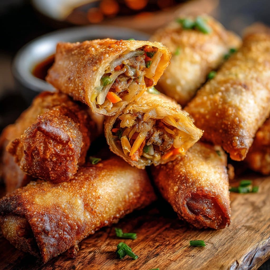 Homemade Chinese Egg Rolls