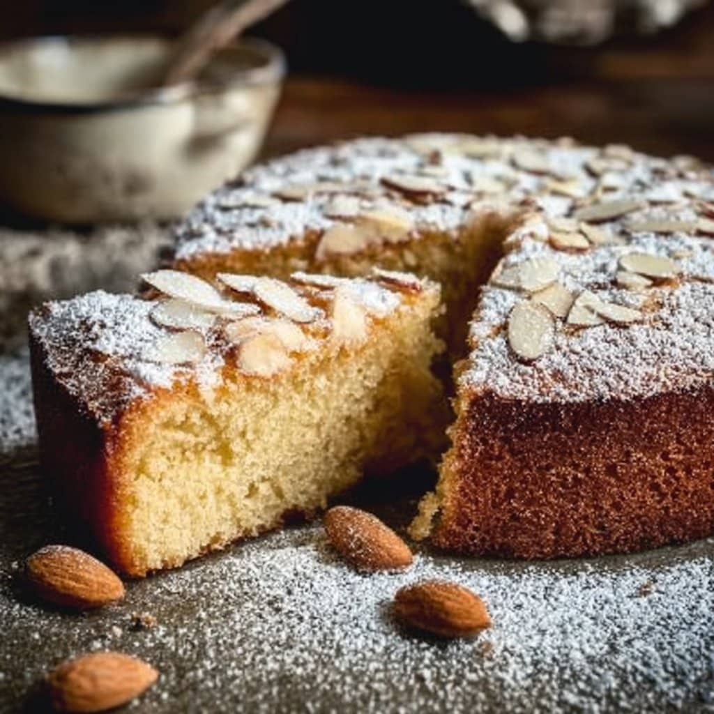 Decadent Italian Almond Cake: Indulge in a Slice of Heaven