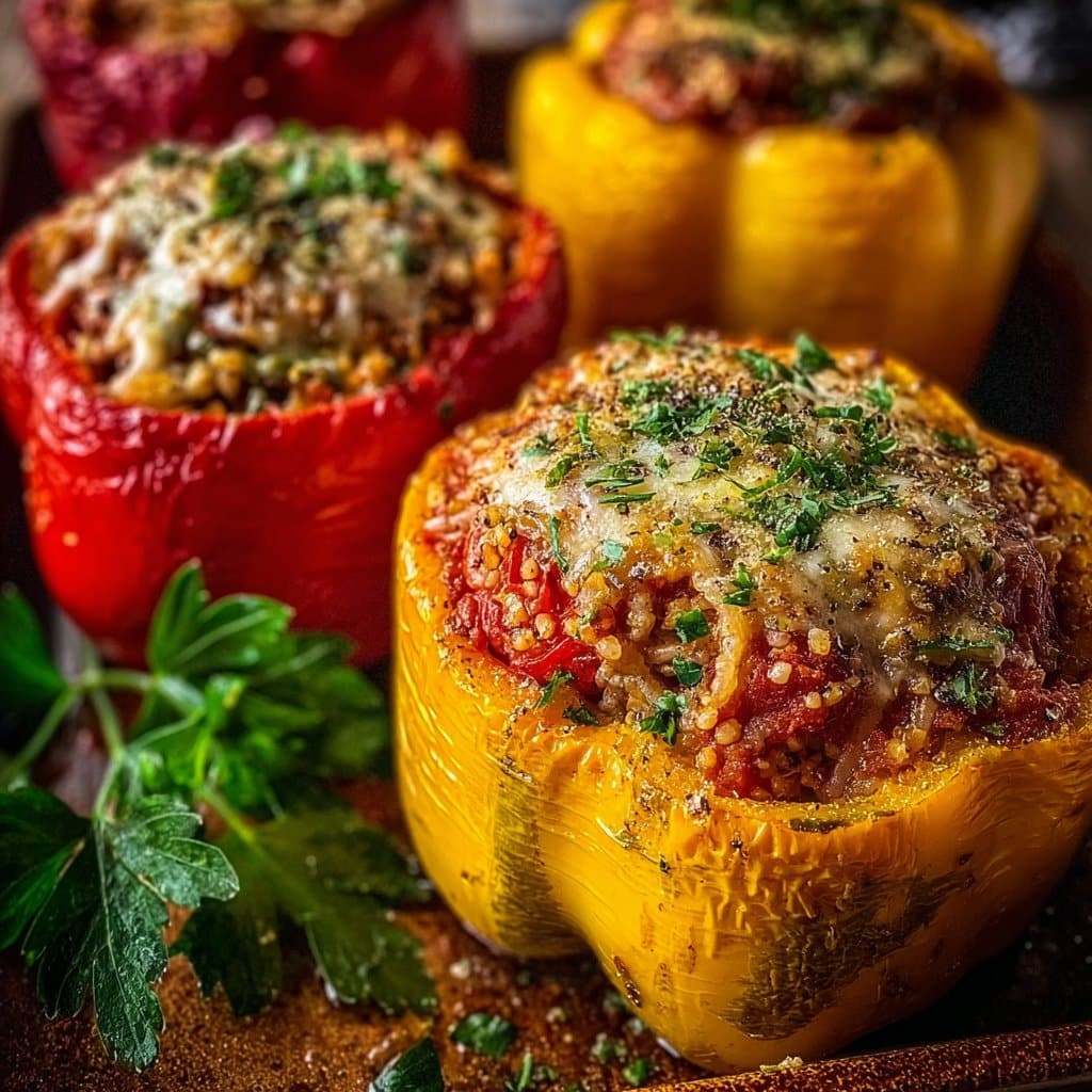 Italian Stuffed Bell Peppers