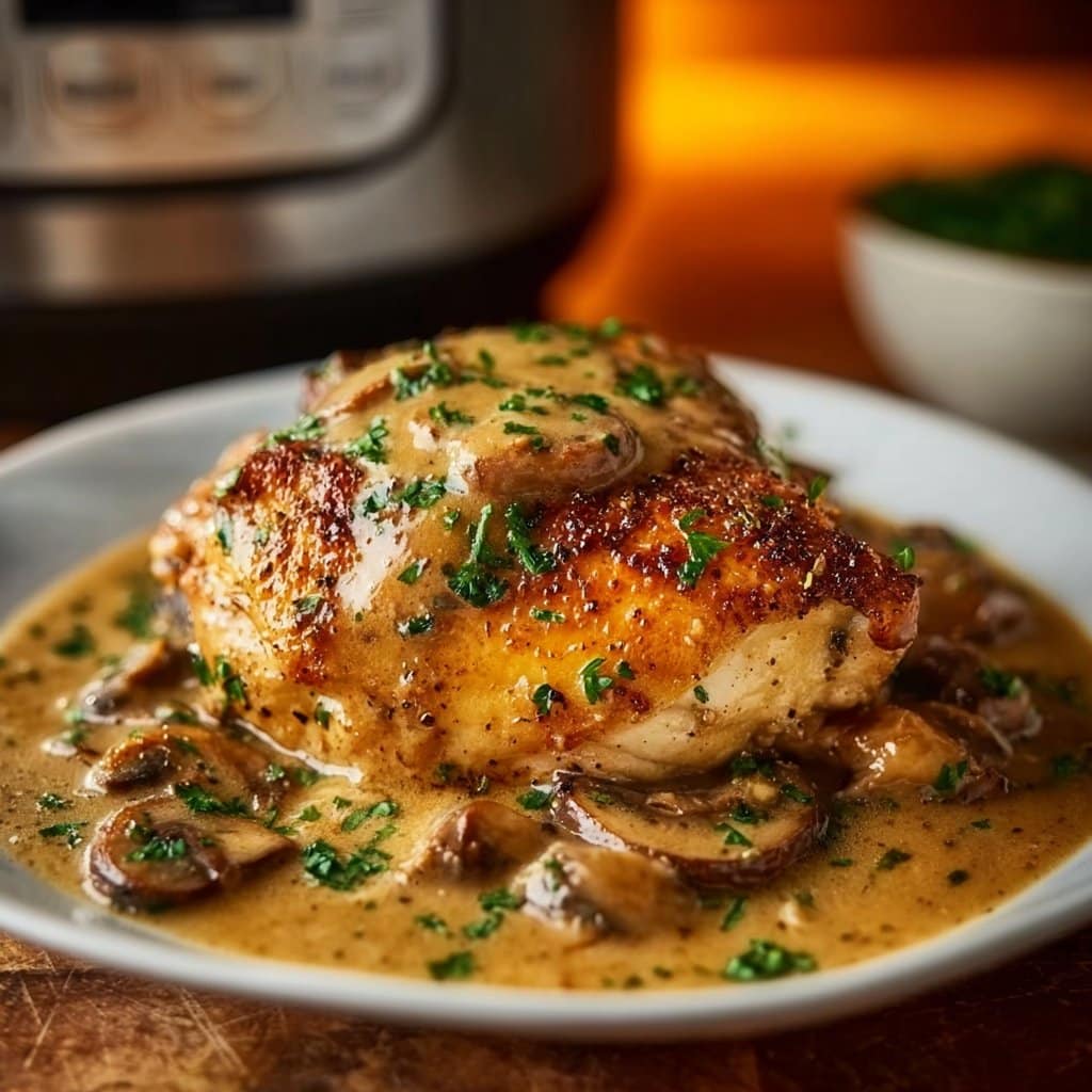 Easy Crockpot Chicken and Gravy