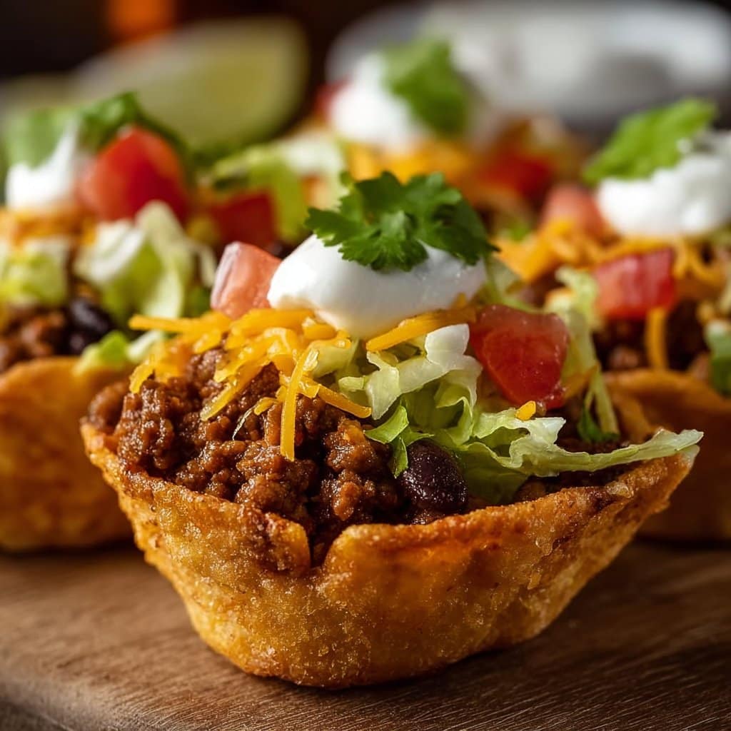 Easy Taco Cups