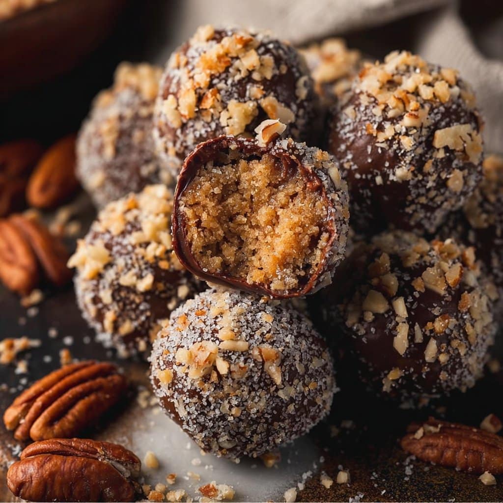 Pecan Pie Balls (No-Bake)