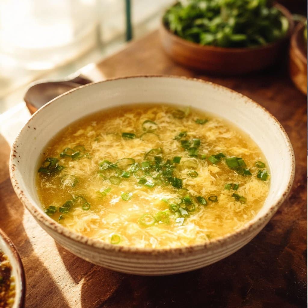 Easy 10-Minute Egg Drop Soup