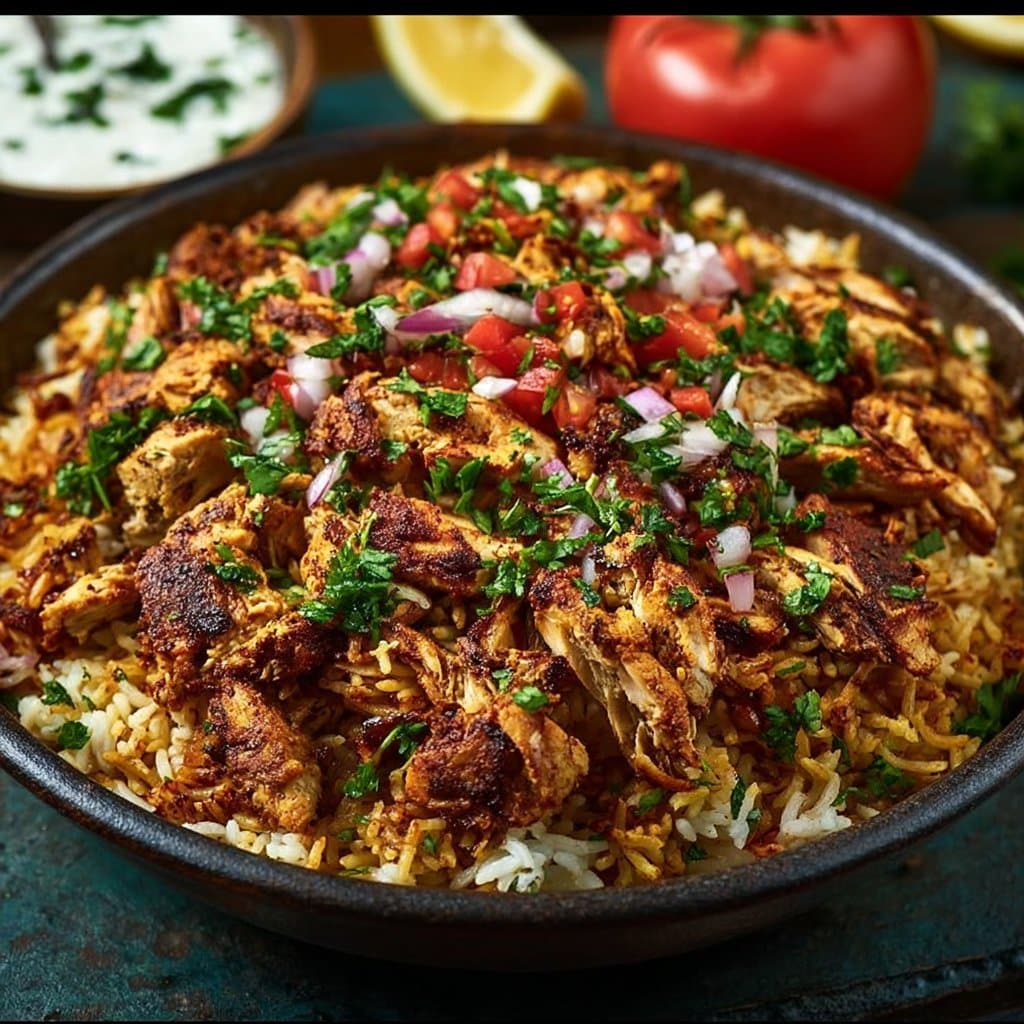 One Pot Chicken Shawarma Rice
