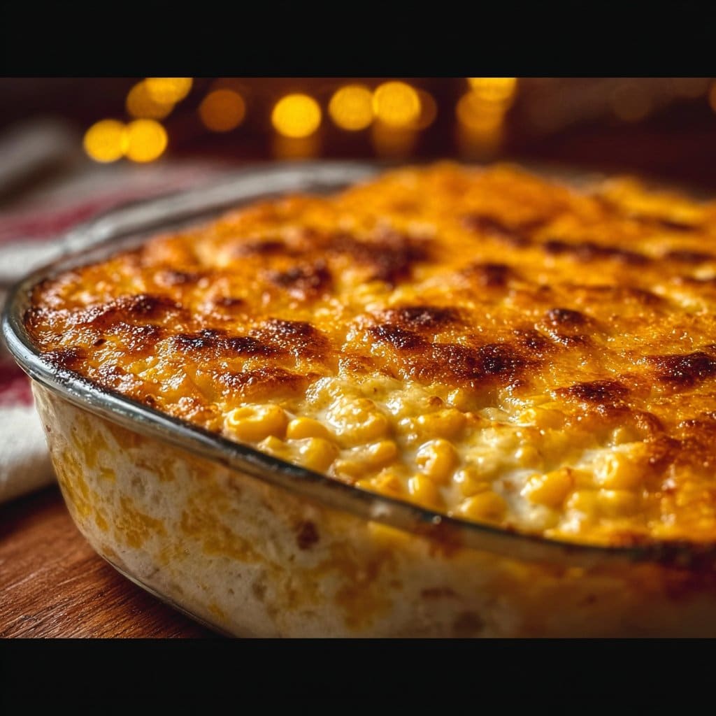 Cream Cheese Corn Casserole