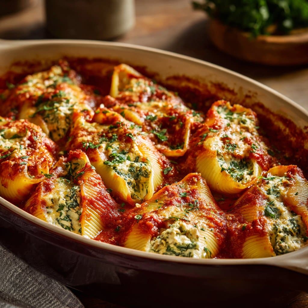 Vegan Stuffed Shells