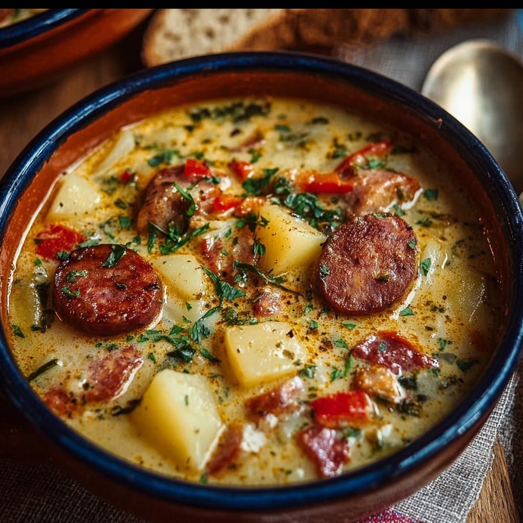 The Best Sausage Potato Soup: A Hearty Potato Soup Recipe for Family Meals