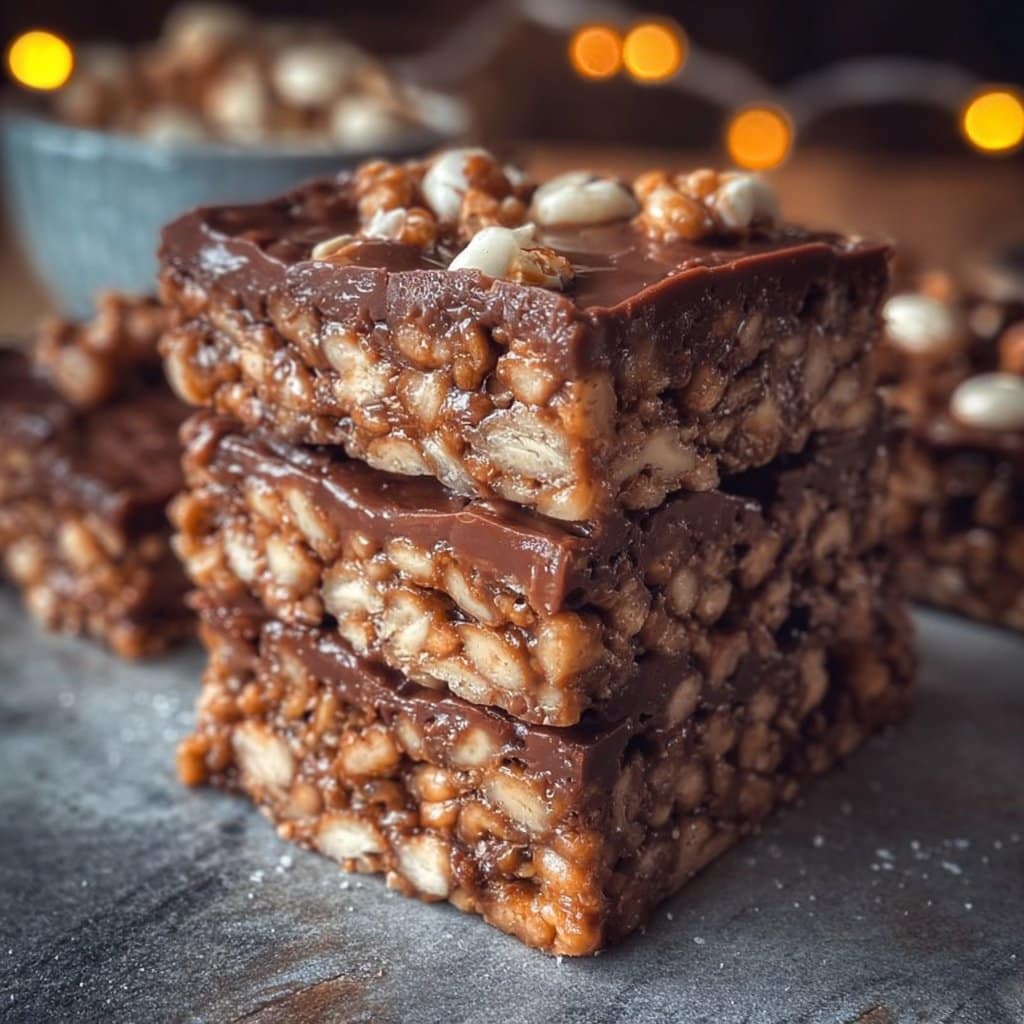 Homemade Crunch Bars