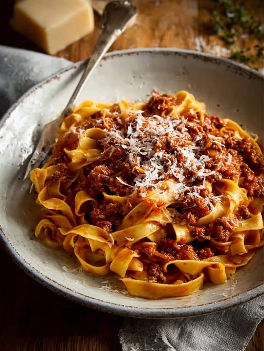 Bolognese Tagliatelle