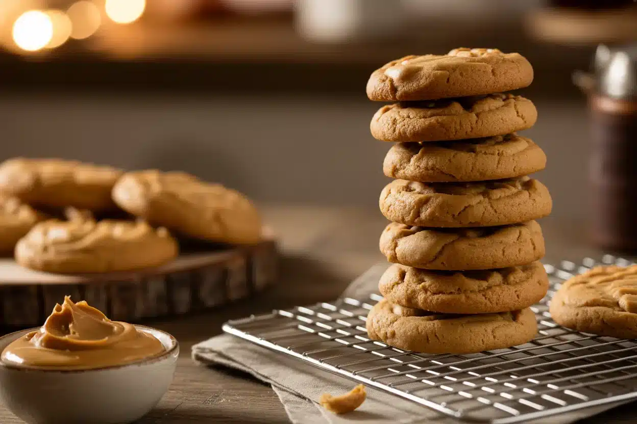 4 Ingredients Quick Peanut Butter Cookies You’ll Crave Every Time