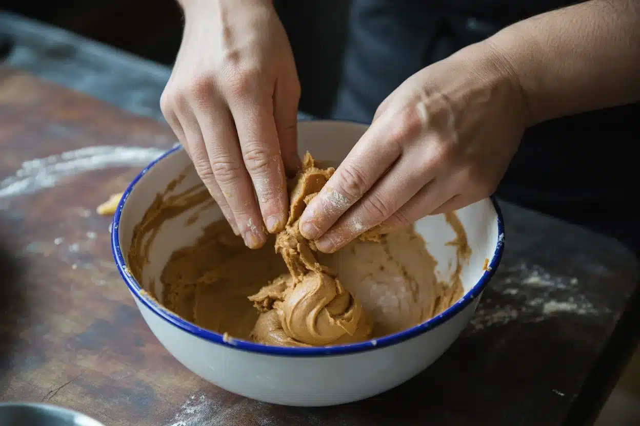 4 Ingredients Quick Peanut Butter Cookies