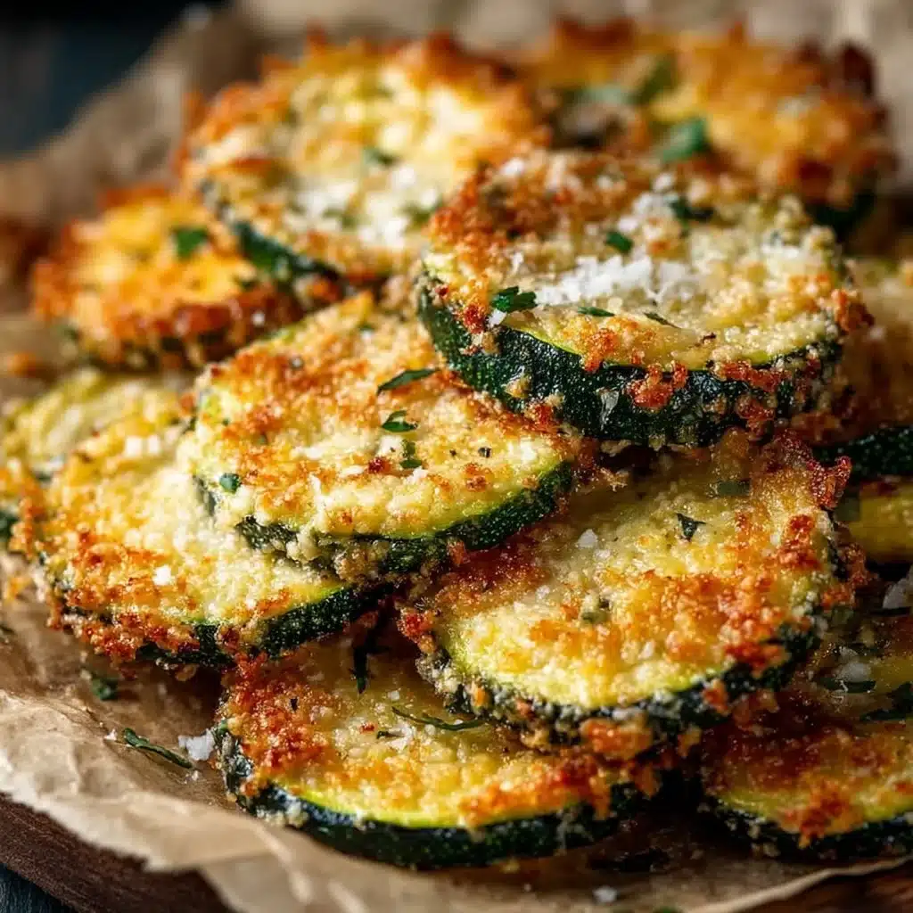 Crispy Baked Parmesan Zucchini Recipe