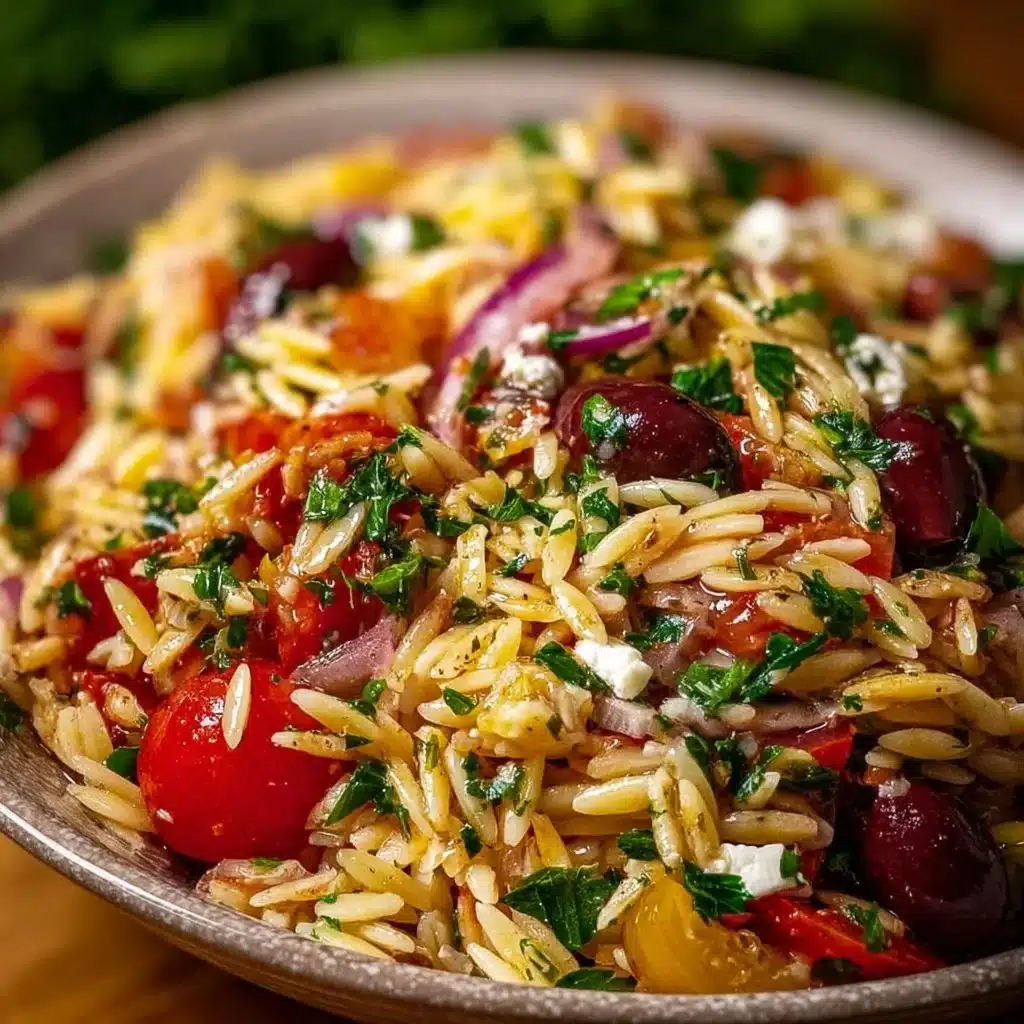 Balsamic Orzo Salad