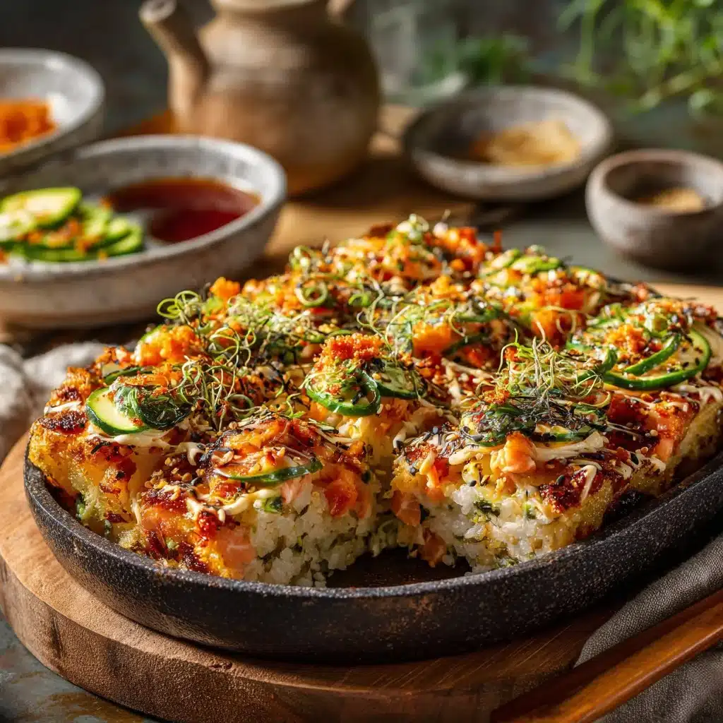 Deconstructed California Roll Sushi Bake