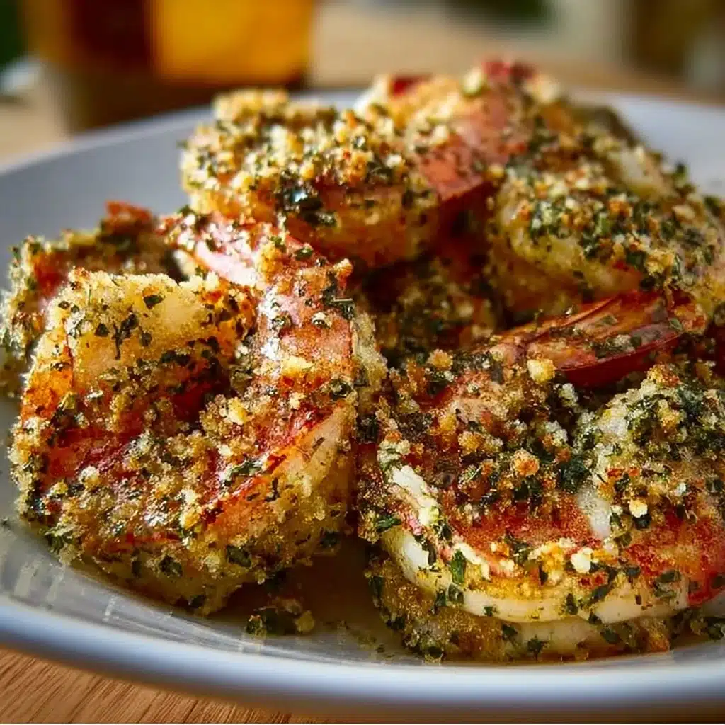 Garlic Herb-Baked Shrimp Oreganata