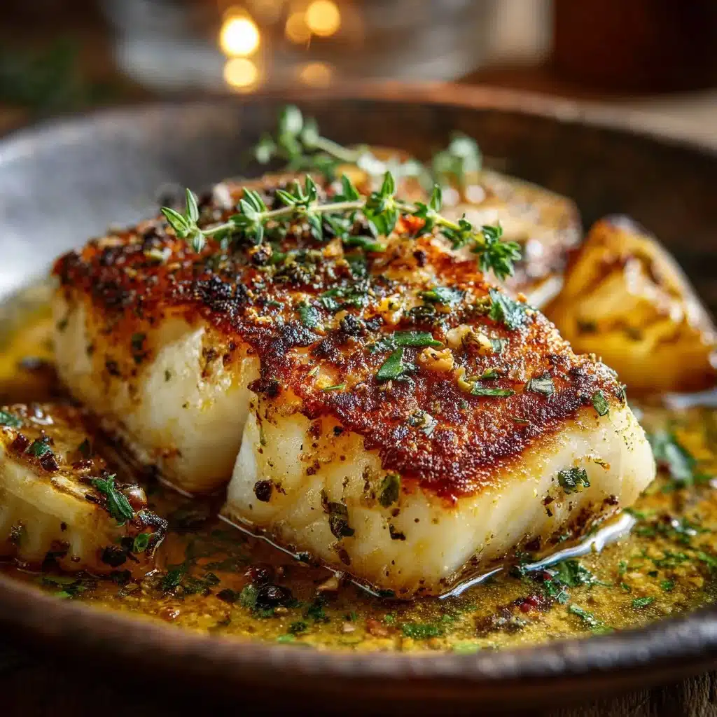 Lemon Garlic Butter Cod