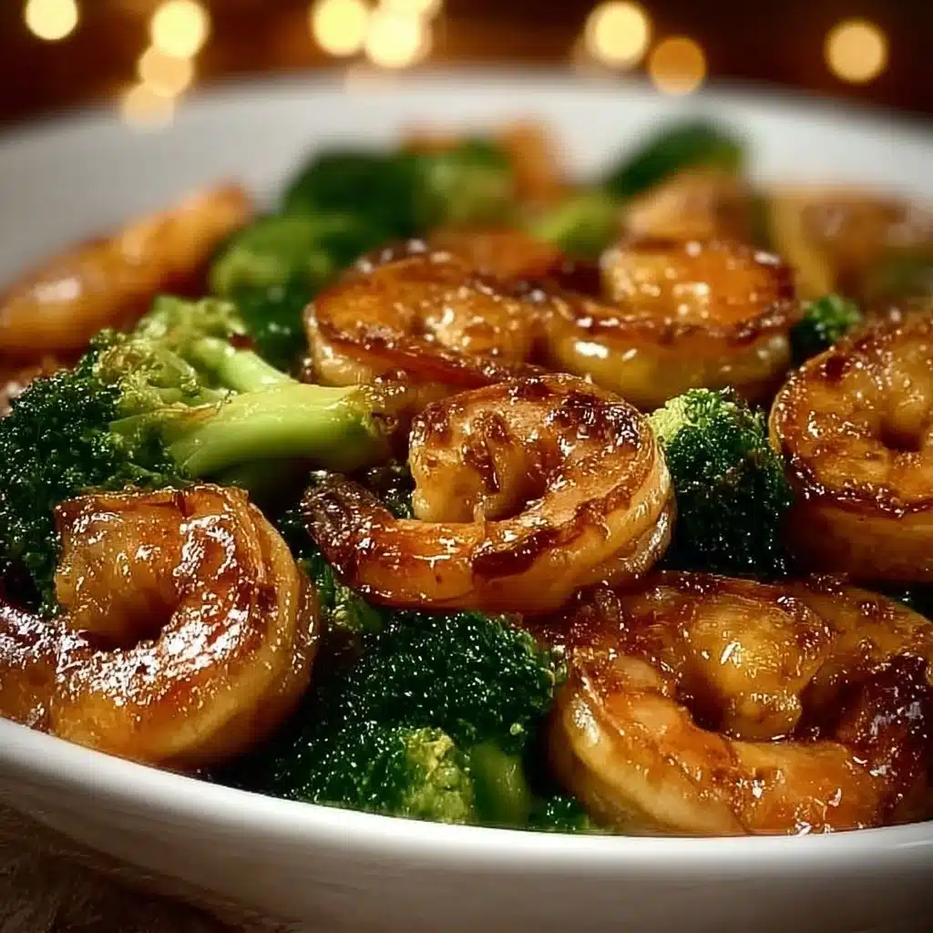 High-Protein Honey Garlic Shrimp