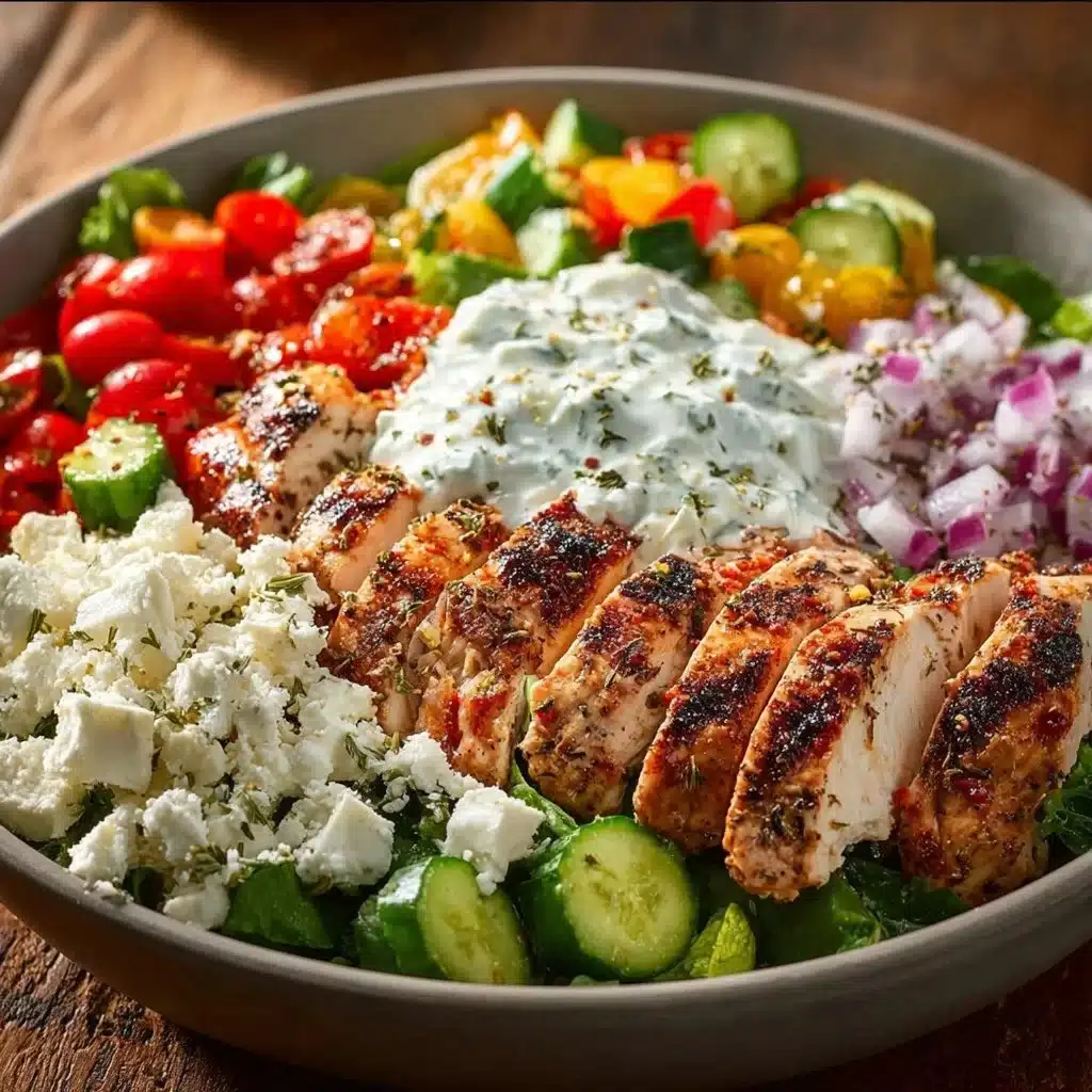 Greek Chicken Bowls