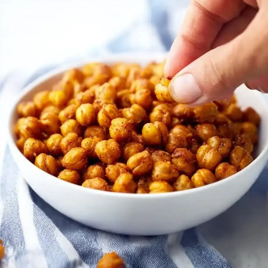 Spicy Roasted Chickpeas