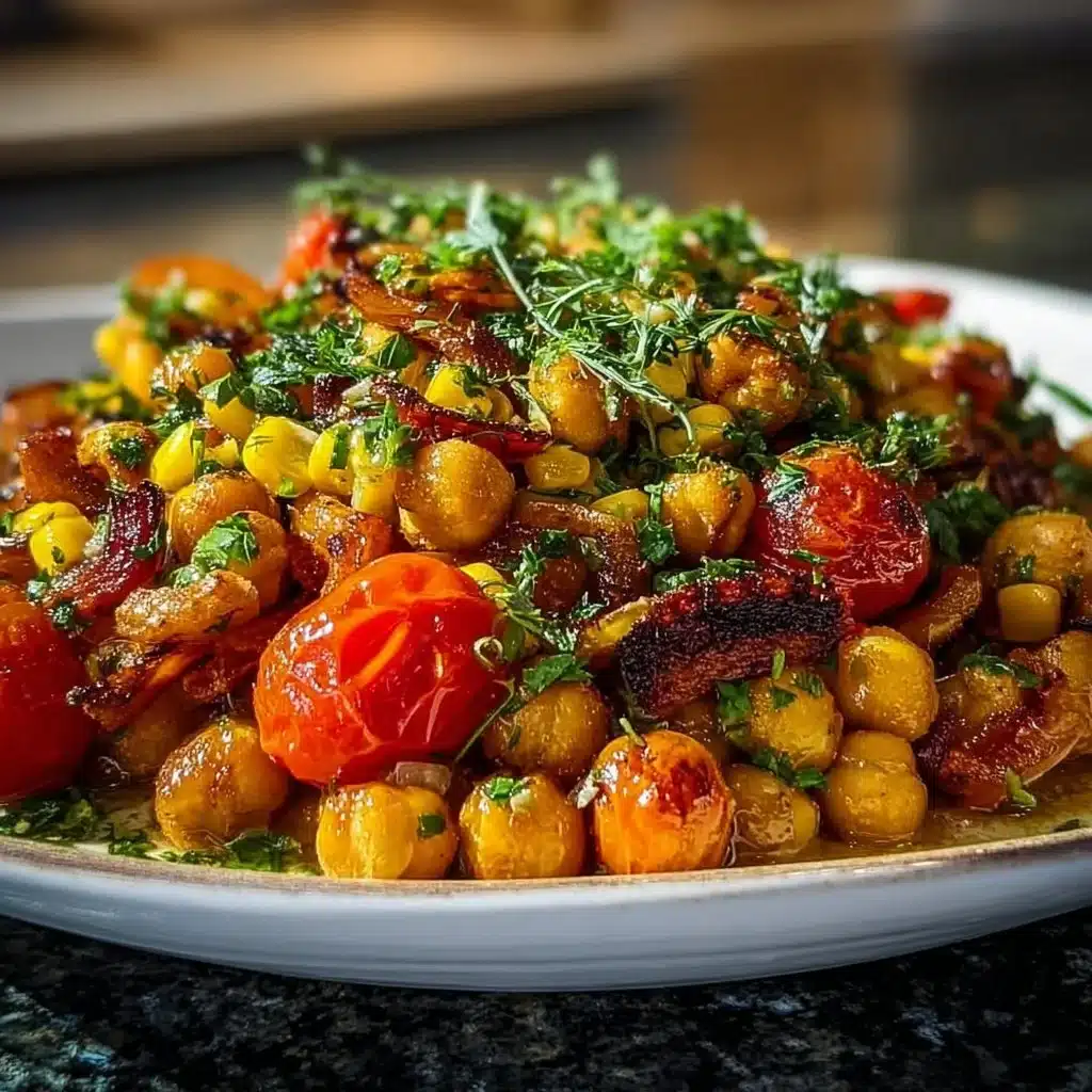 Roasted Chickpea Corn Mix