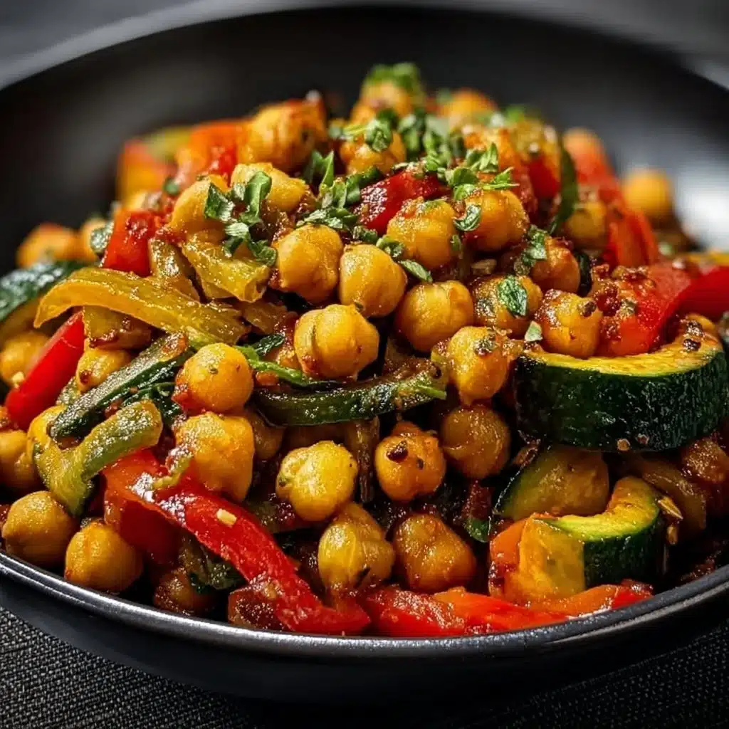 Spicy Chickpea Stir-Fry
