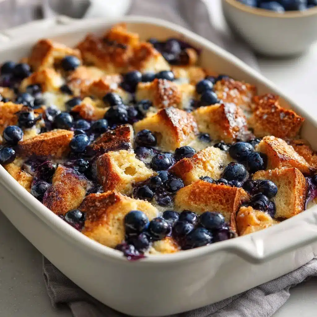 Blueberry French Toast Casserole
