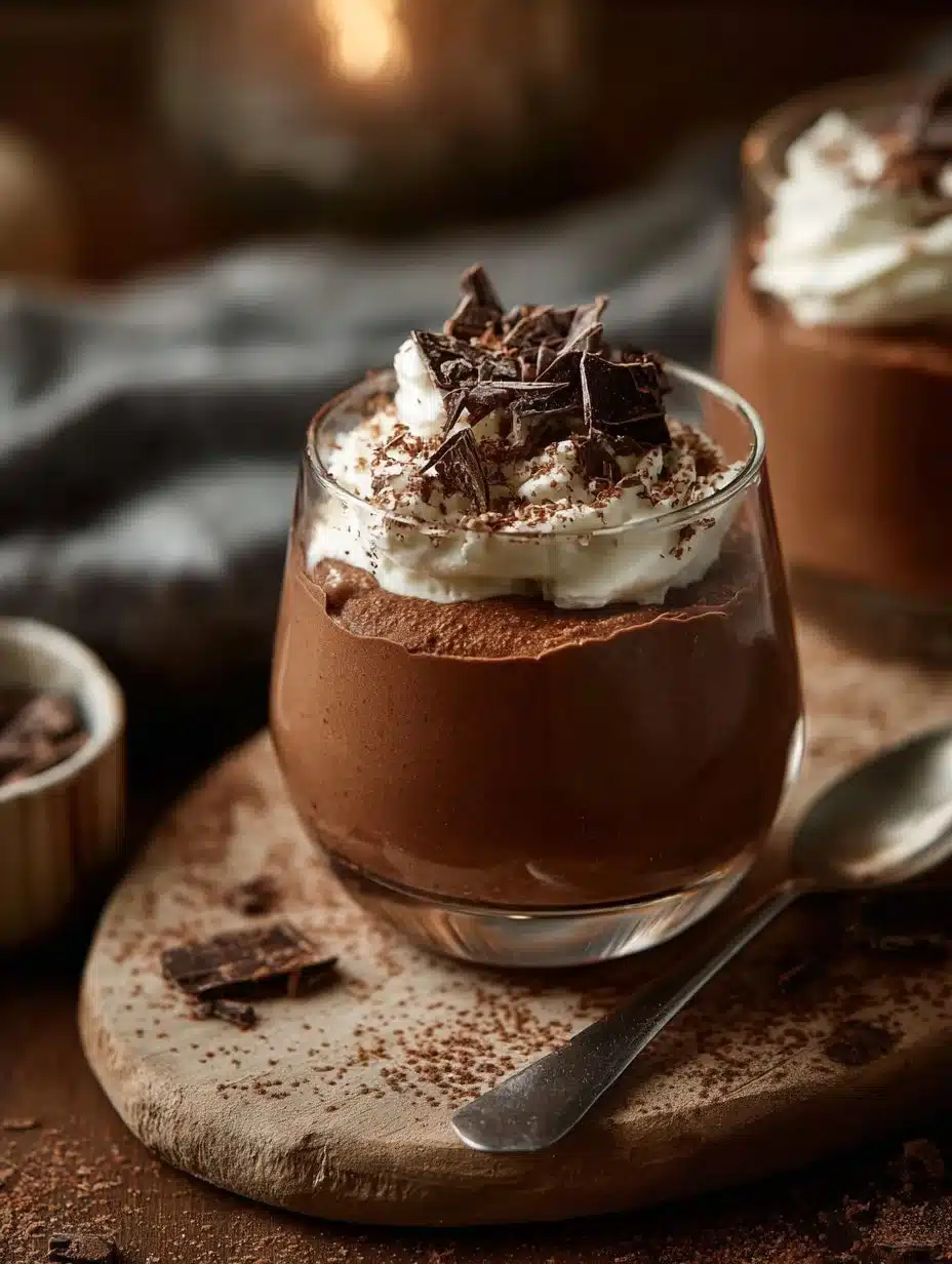 Chocolate Cottage Cheese Mousse