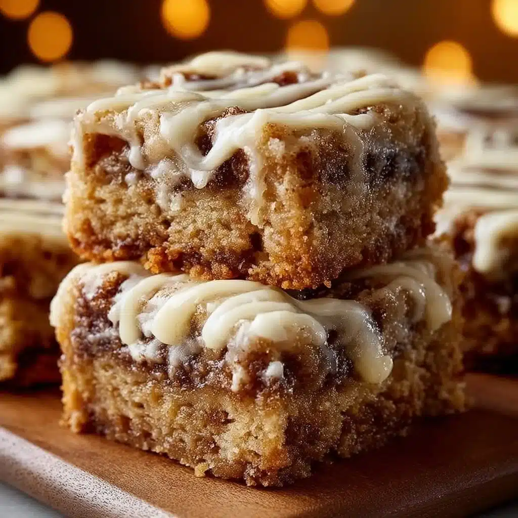Cinnamon Roll Bliss Bars