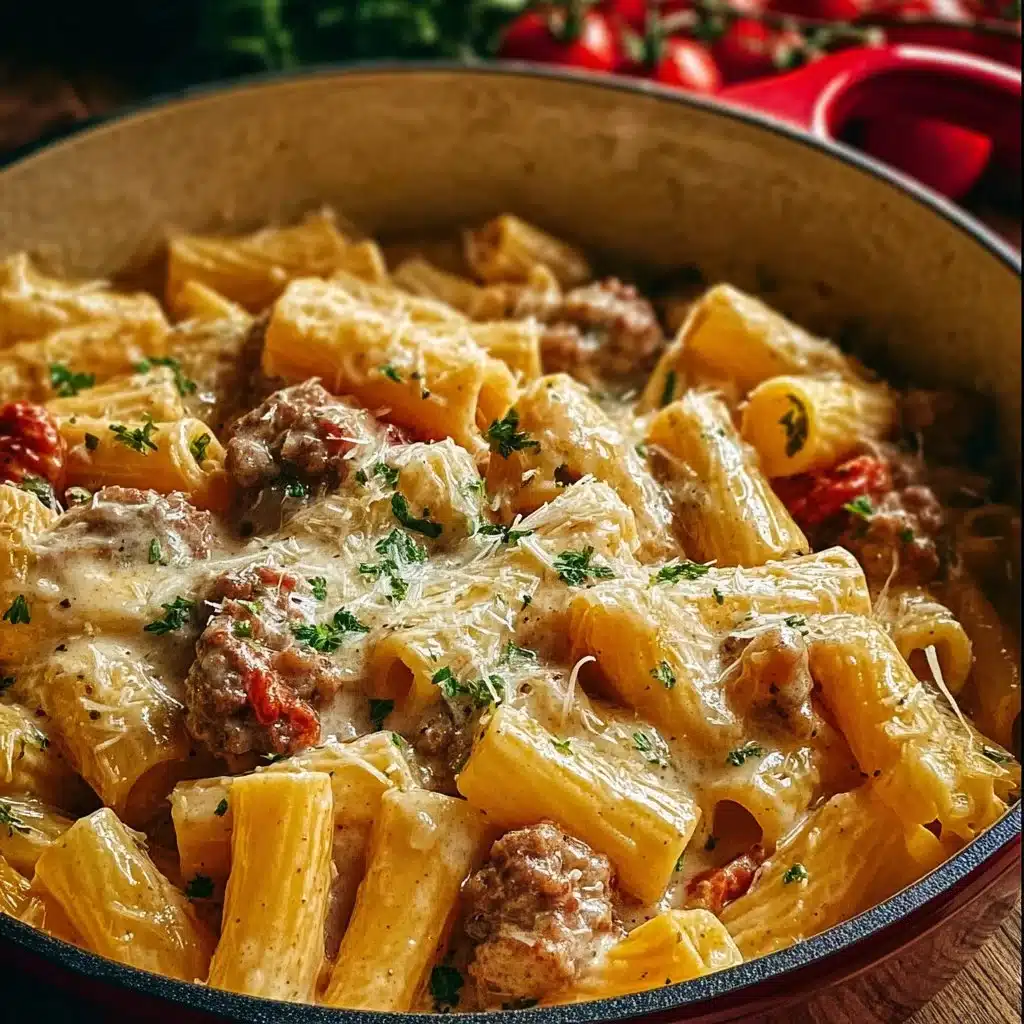 Creamy Italian Sausage Rigatoni