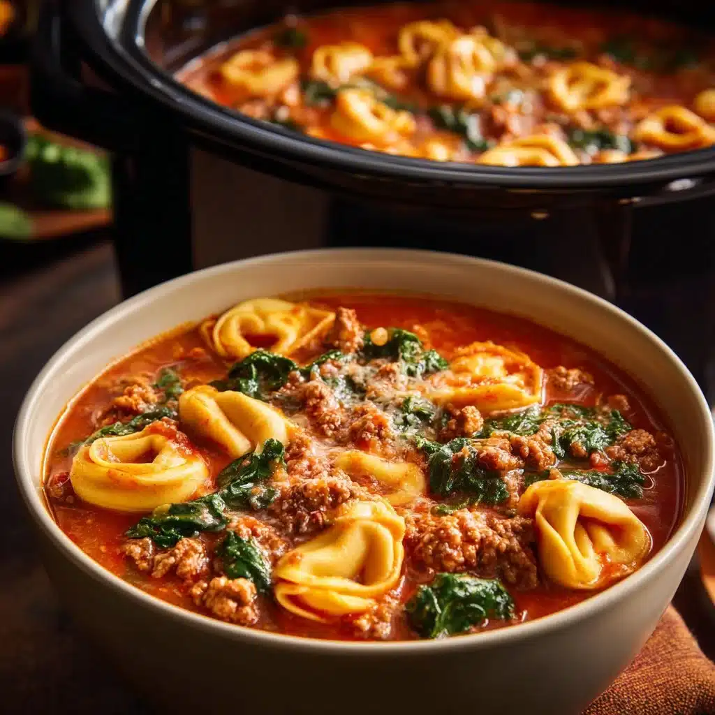 Crockpot Tortellini Soup