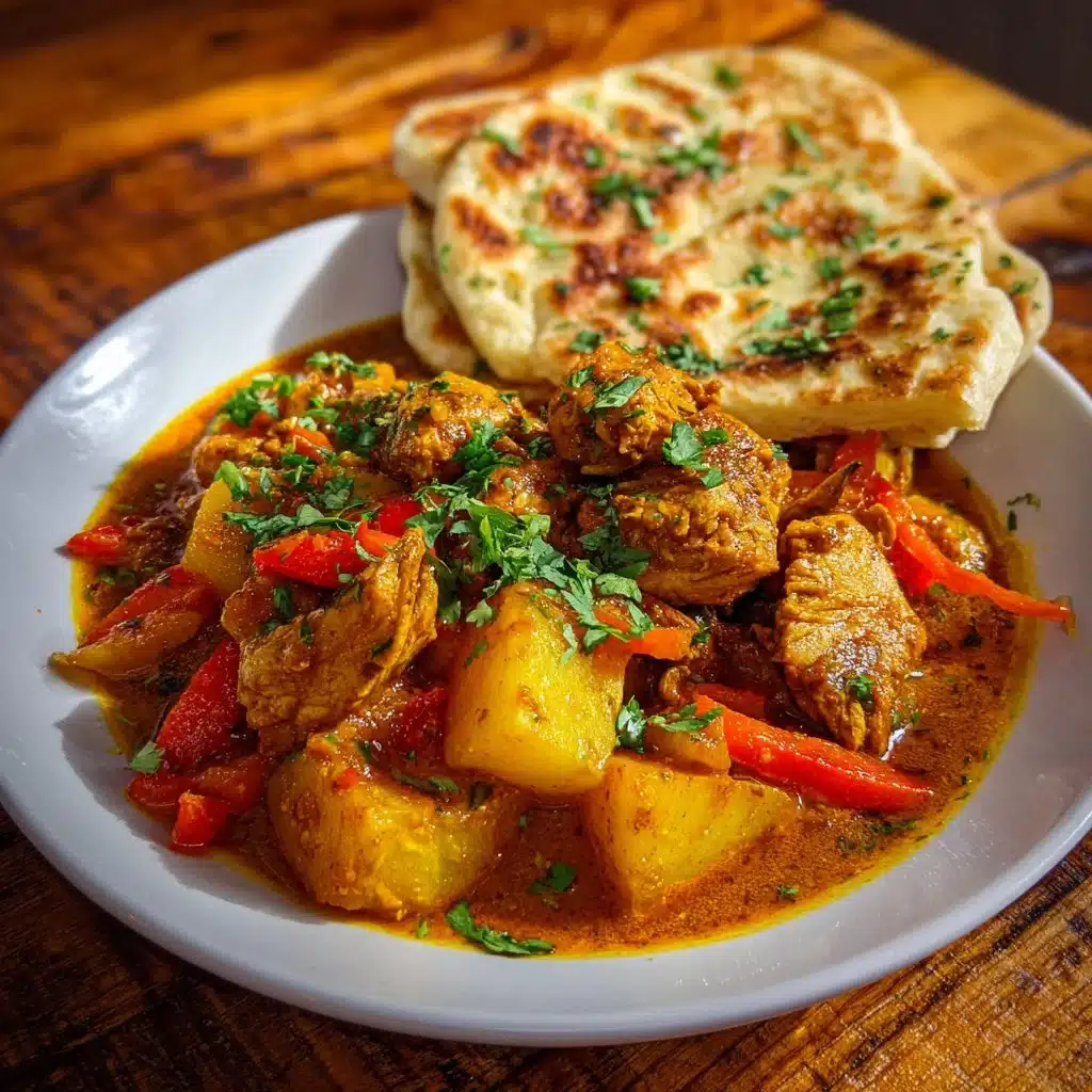 Curry Chicken Roti
