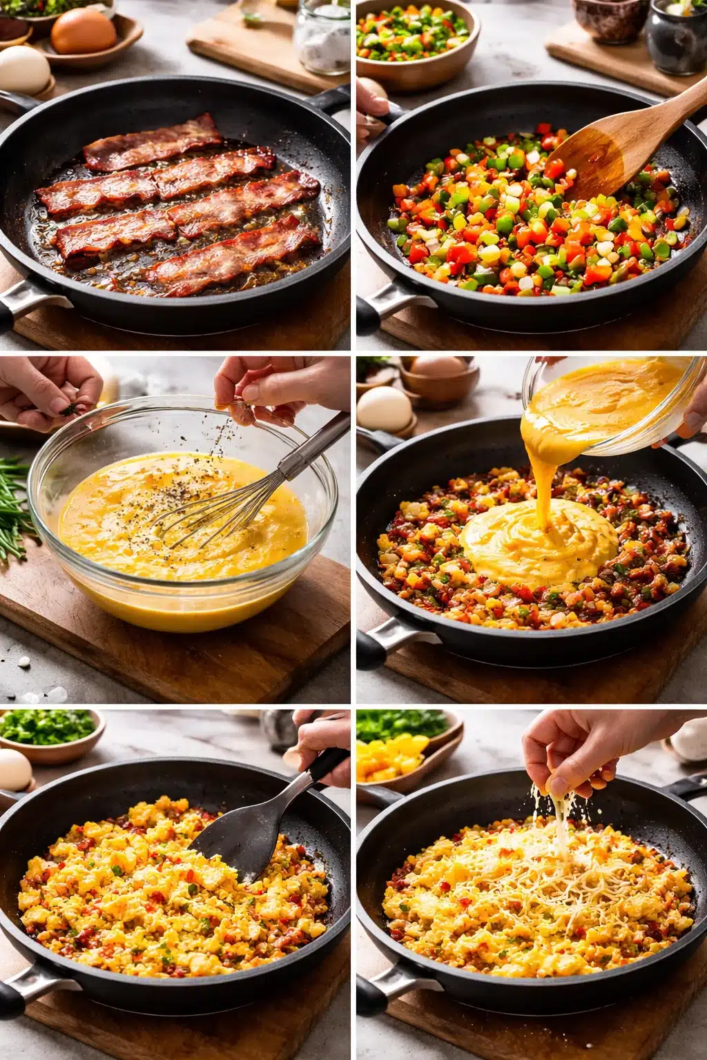 Delicious Loaded Scrambled Eggs to Brighten Your Breakfast