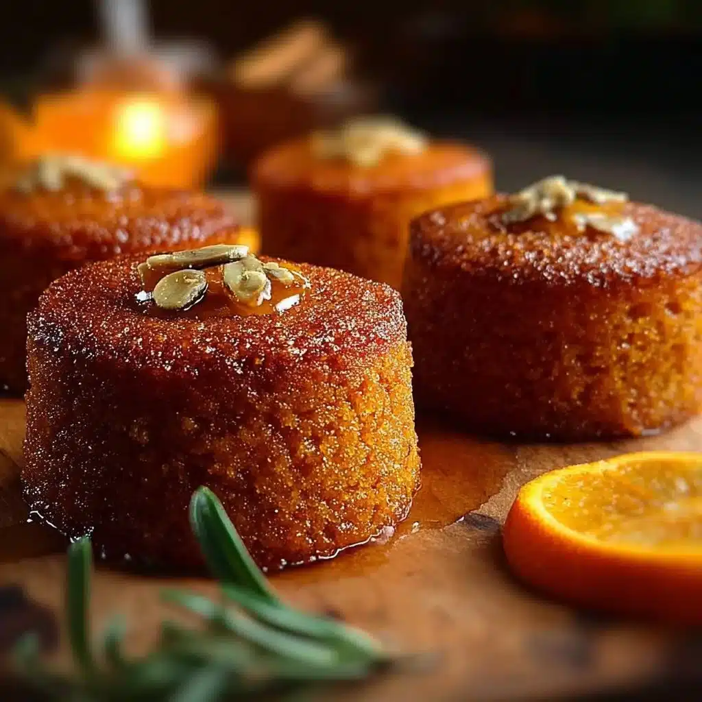 Delightful Orange Ginger Honey Cakes