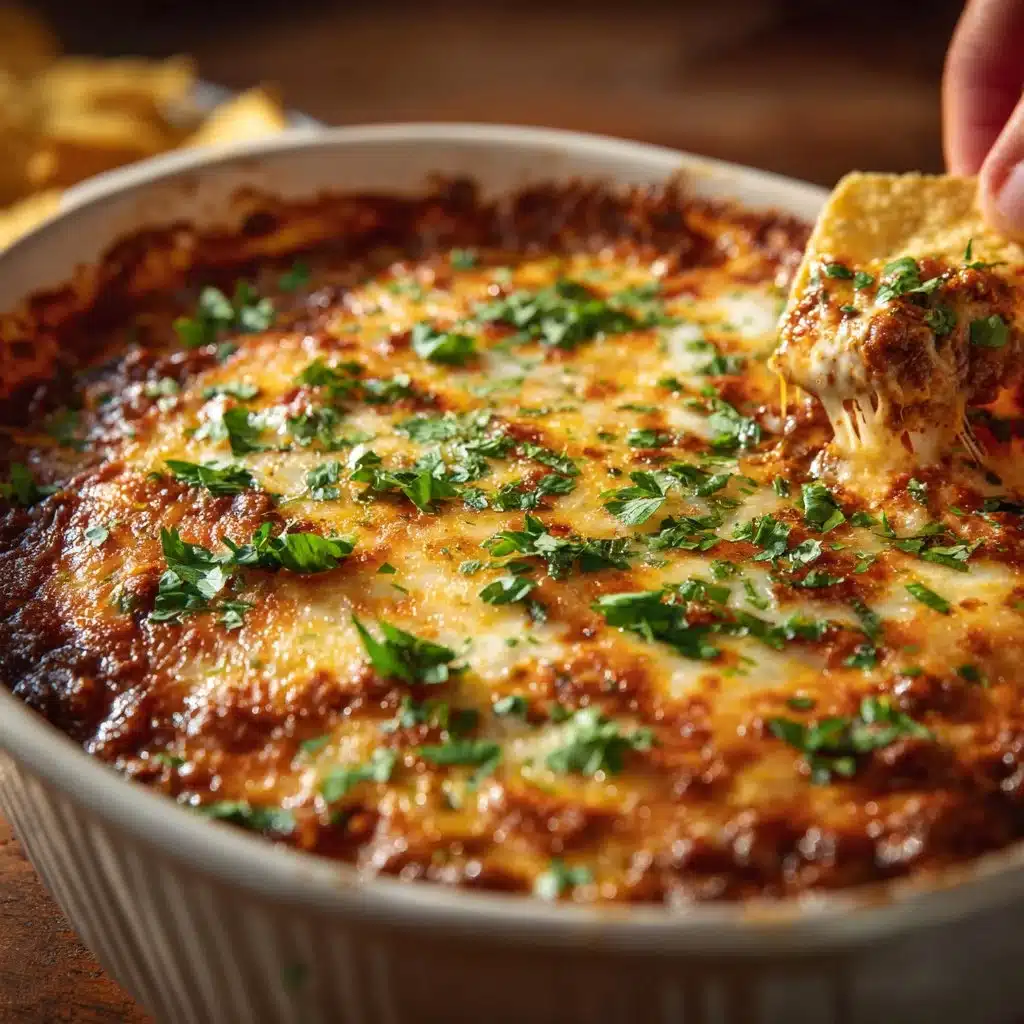 Easy 3 Ingredient Chili Cheese Dip