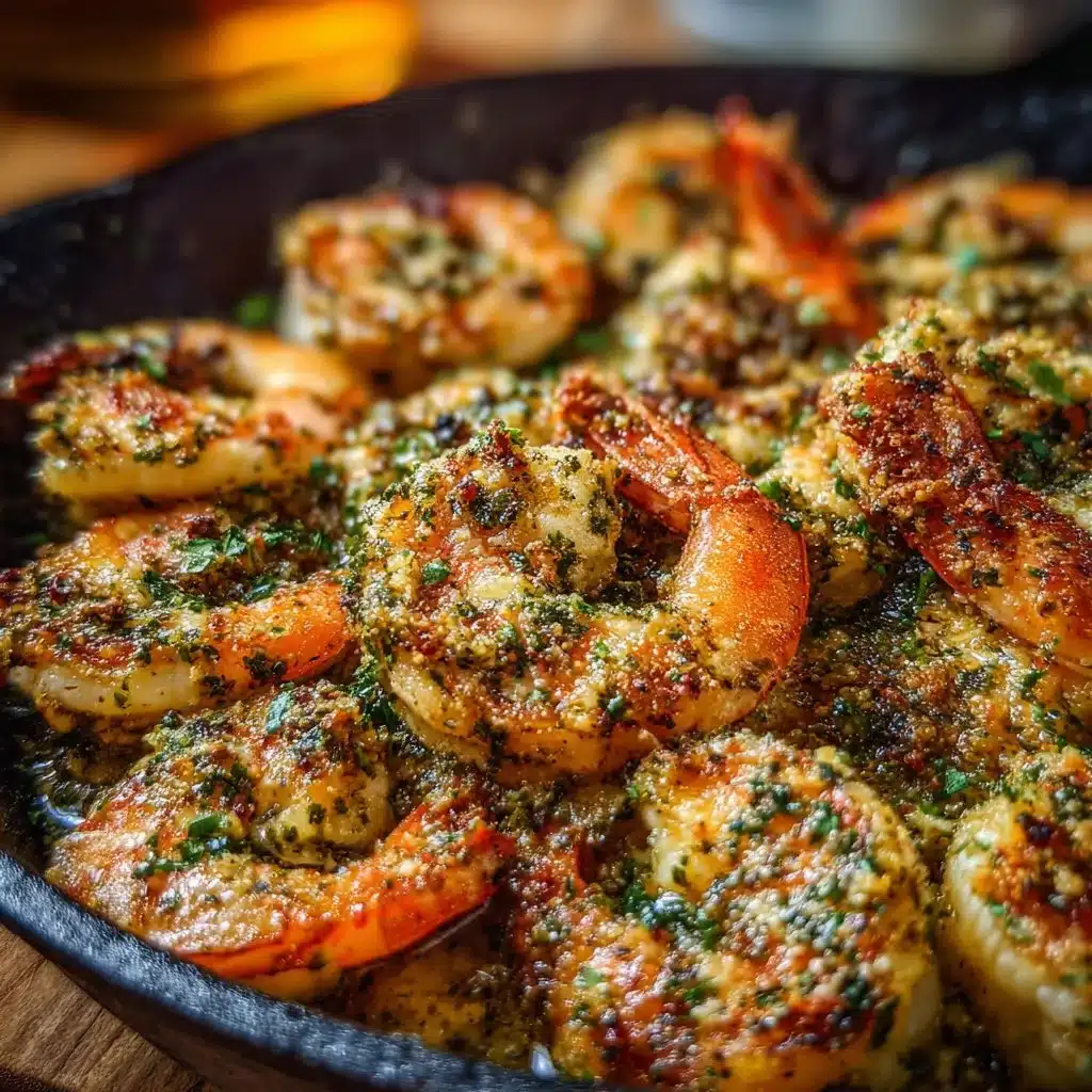 Garlic Herb-Baked Shrimp Oreganata