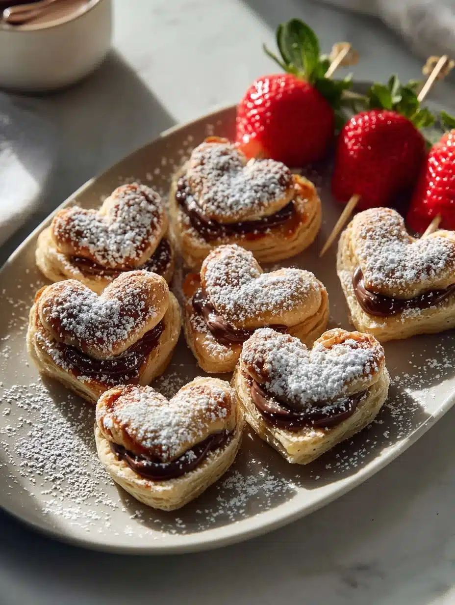 Indulge in Love: Easy Nutella Valentine's Dessert for a Sweet Treat! ❤️🍰