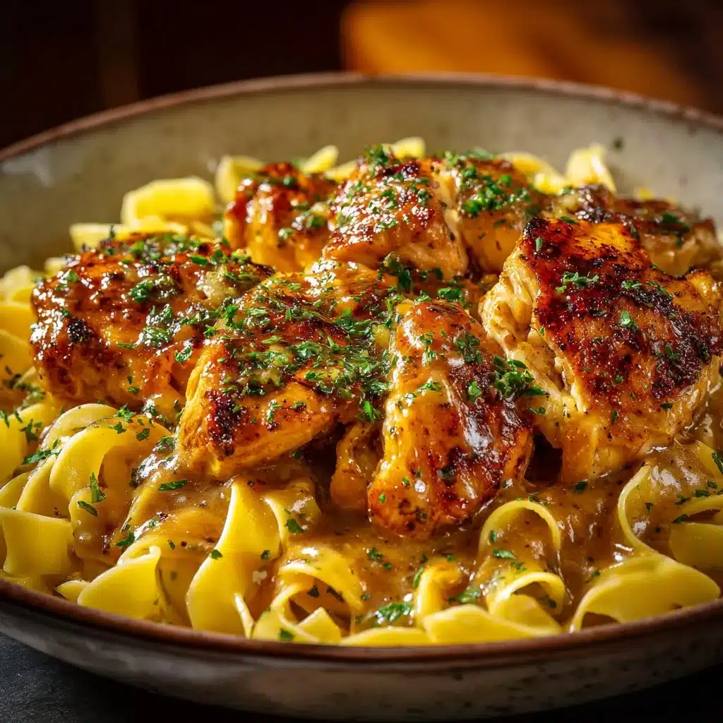 One-Pan Chicken with Buttered Noodles