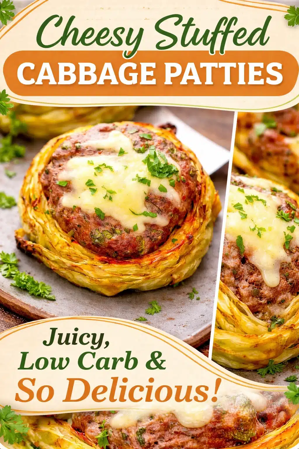 Savor the Flavor: Easy Oven-Baked Cabbage Burgers Recipe