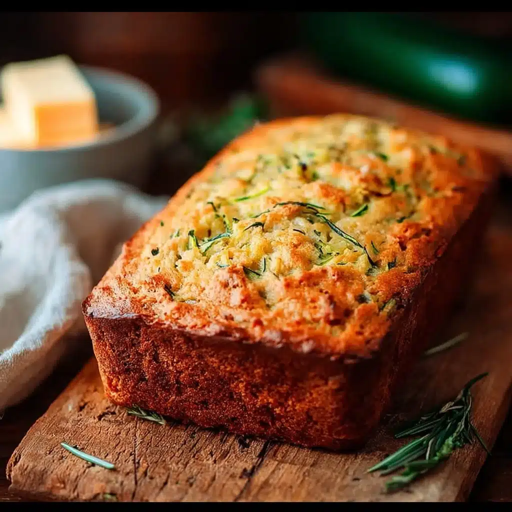 Savory Zucchini Quick Bread