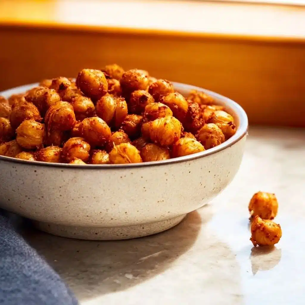 Spicy Roasted Chickpeas
