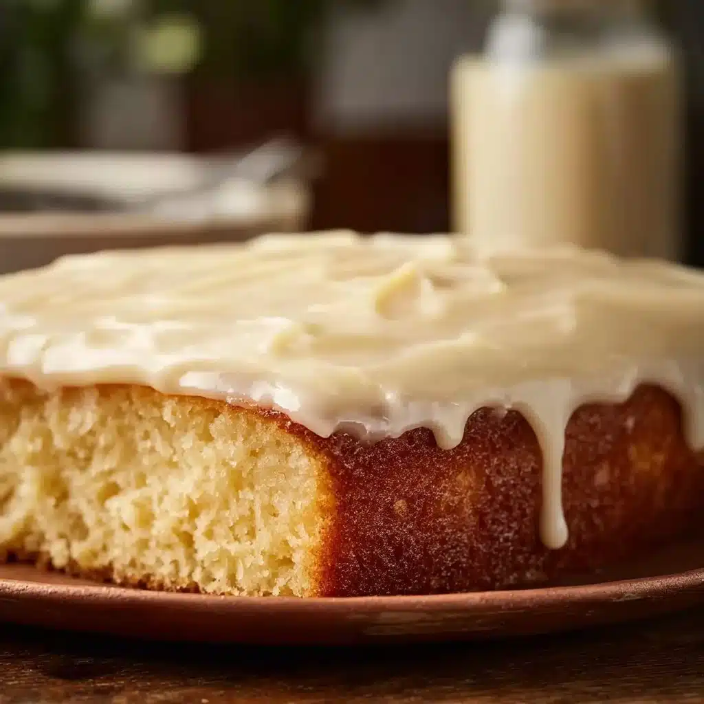 Traditional Vanilla Mayonnaise Cake