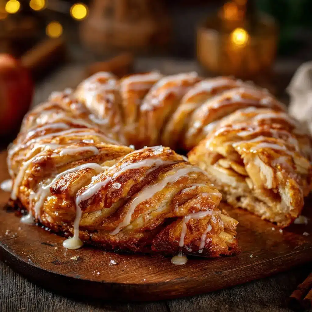 Apple Kringle with Vanilla Glaze Recipe is a must-try!