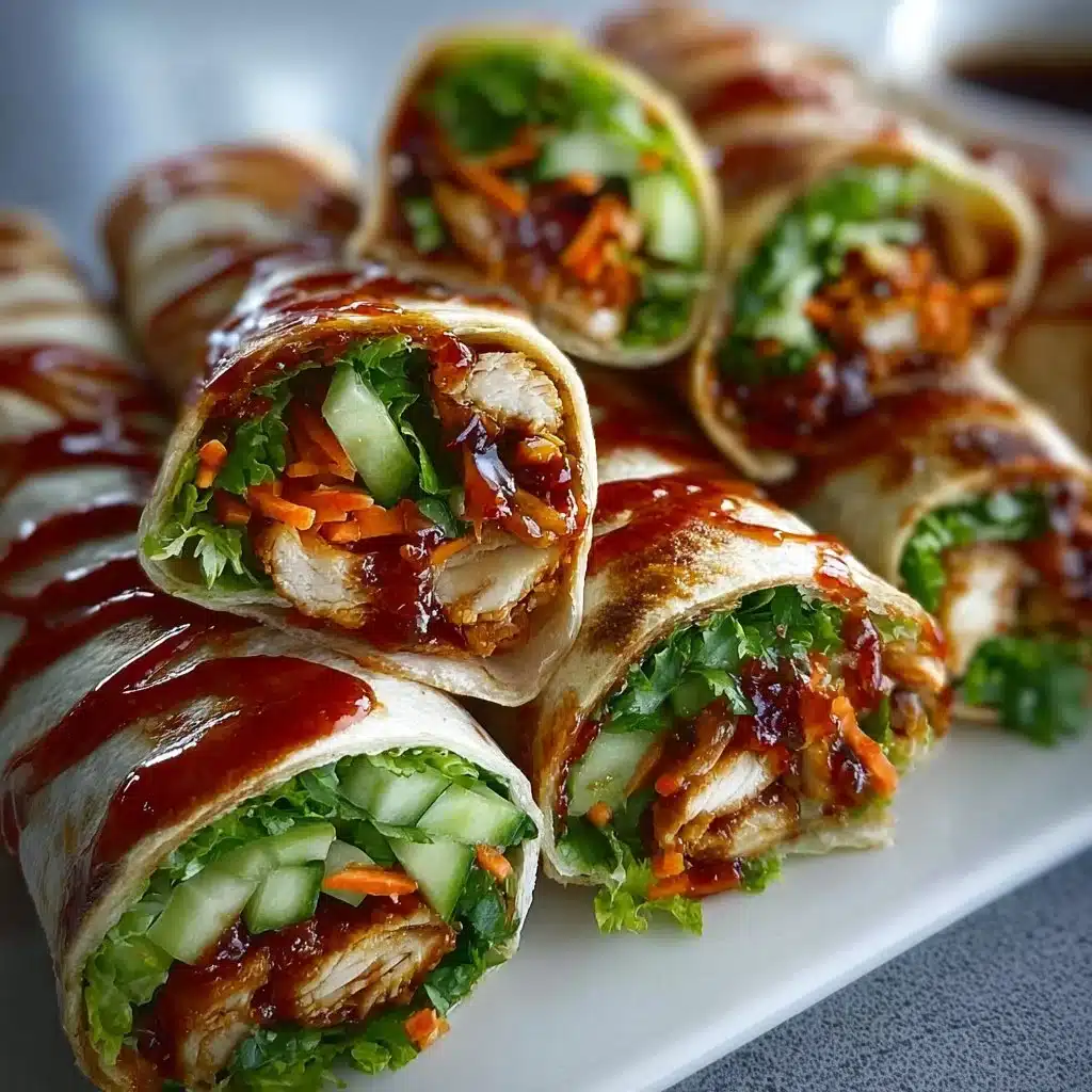 Sweet Chili Chicken Wraps