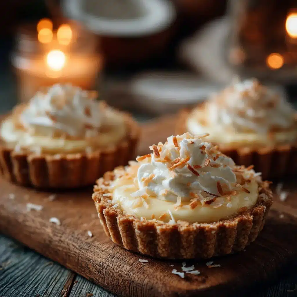 Coconut Cream Tartlets