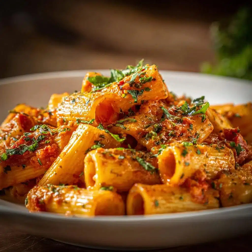 Creamy Tomato Garlic Pasta