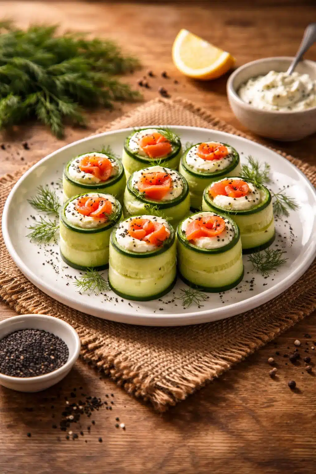 Delicious HIGH PROTEIN SALMON ROLL for a Quick Snack