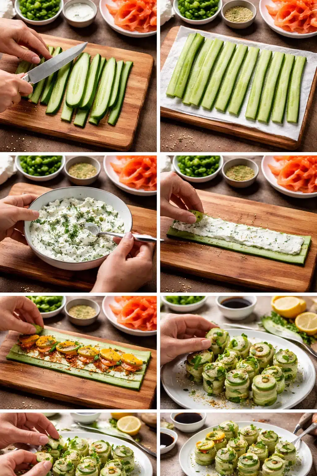 Delicious HIGH PROTEIN SALMON ROLL for a Quick Snack