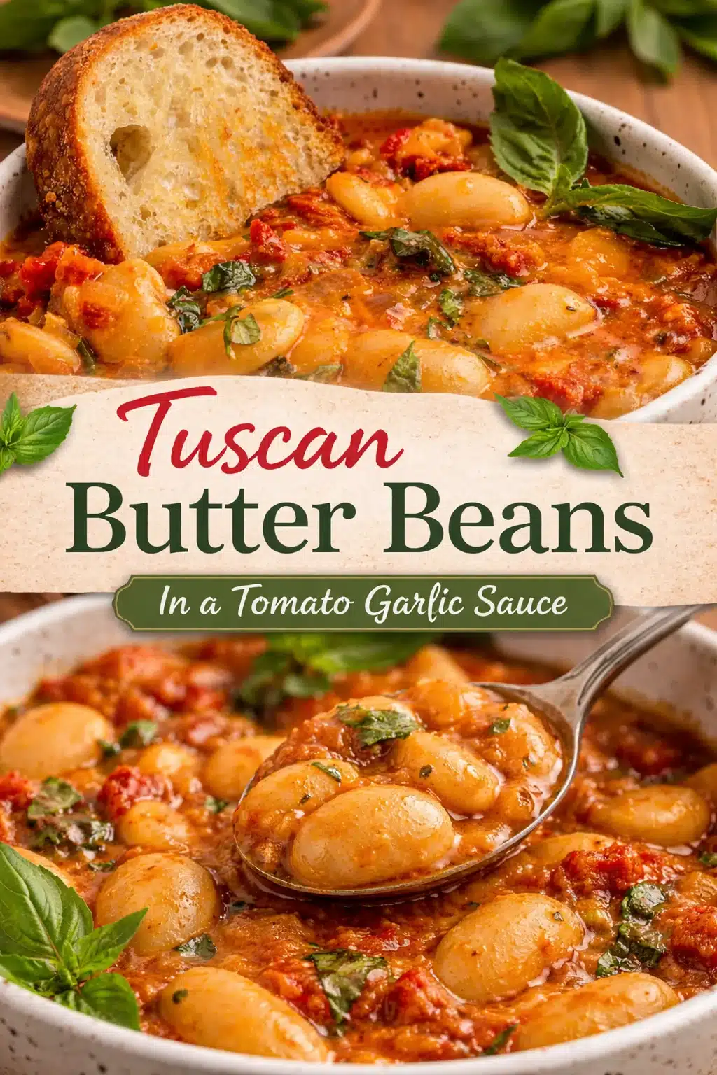 Tuscan butter beans