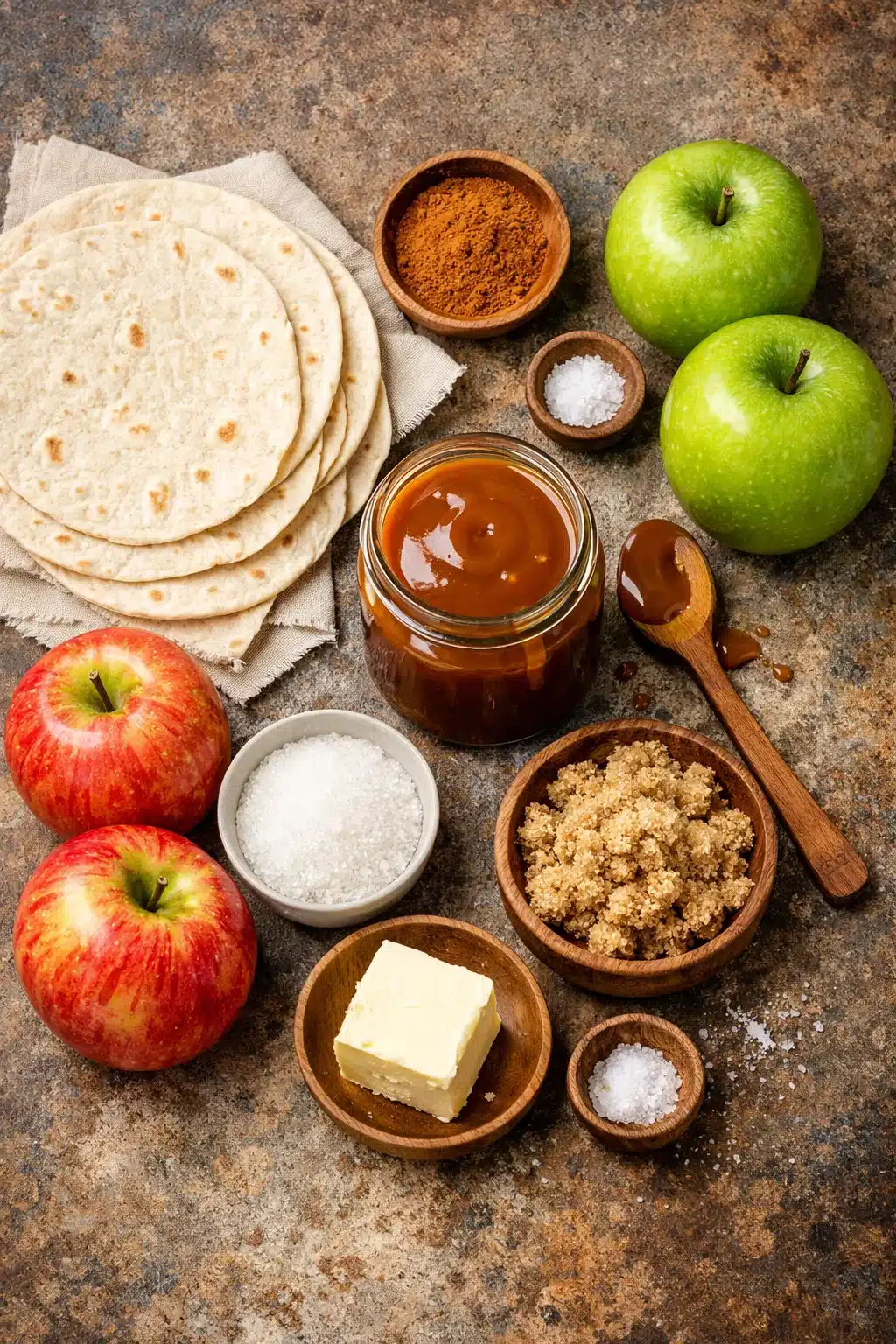 Caramel Apple Taquitos
